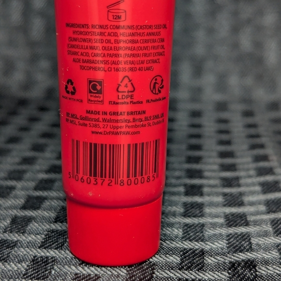 Dr.PAWPAW Tinted Peach Pink Lip Balm. - Picture 3 of 3